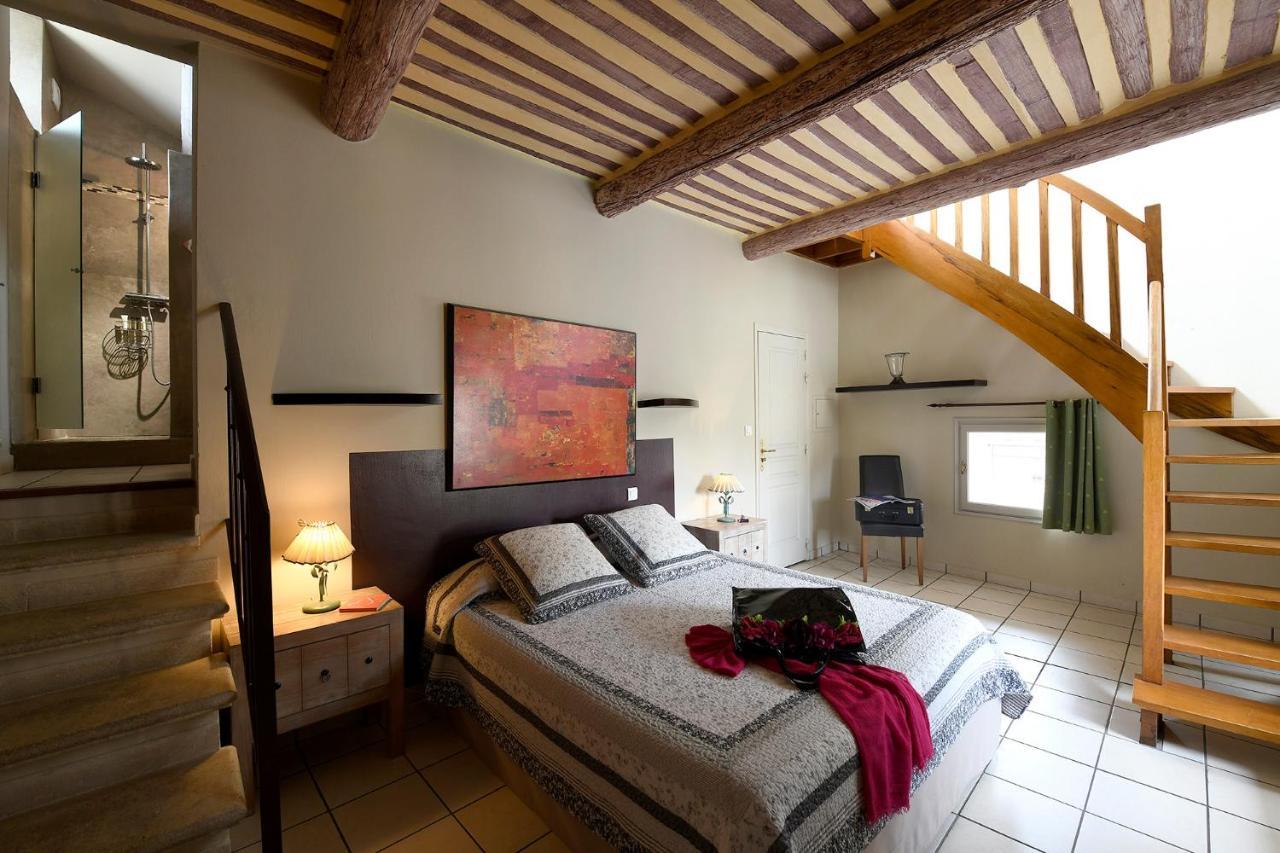 Les Chambres Du Vieux Bistrot Cabrières-dʼAvignon Kültér fotó